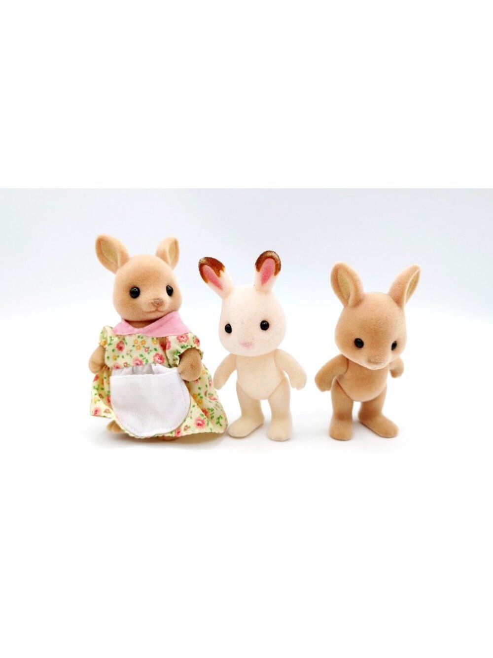 Calico Critters Sylvanian Families Hopper Kangaroo Mother & Daughter & Rabbit